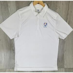 Cutter & Buck - Men's XXL Ryder Cup 2016 Hazeltine White Golf Polo  DryTec #10